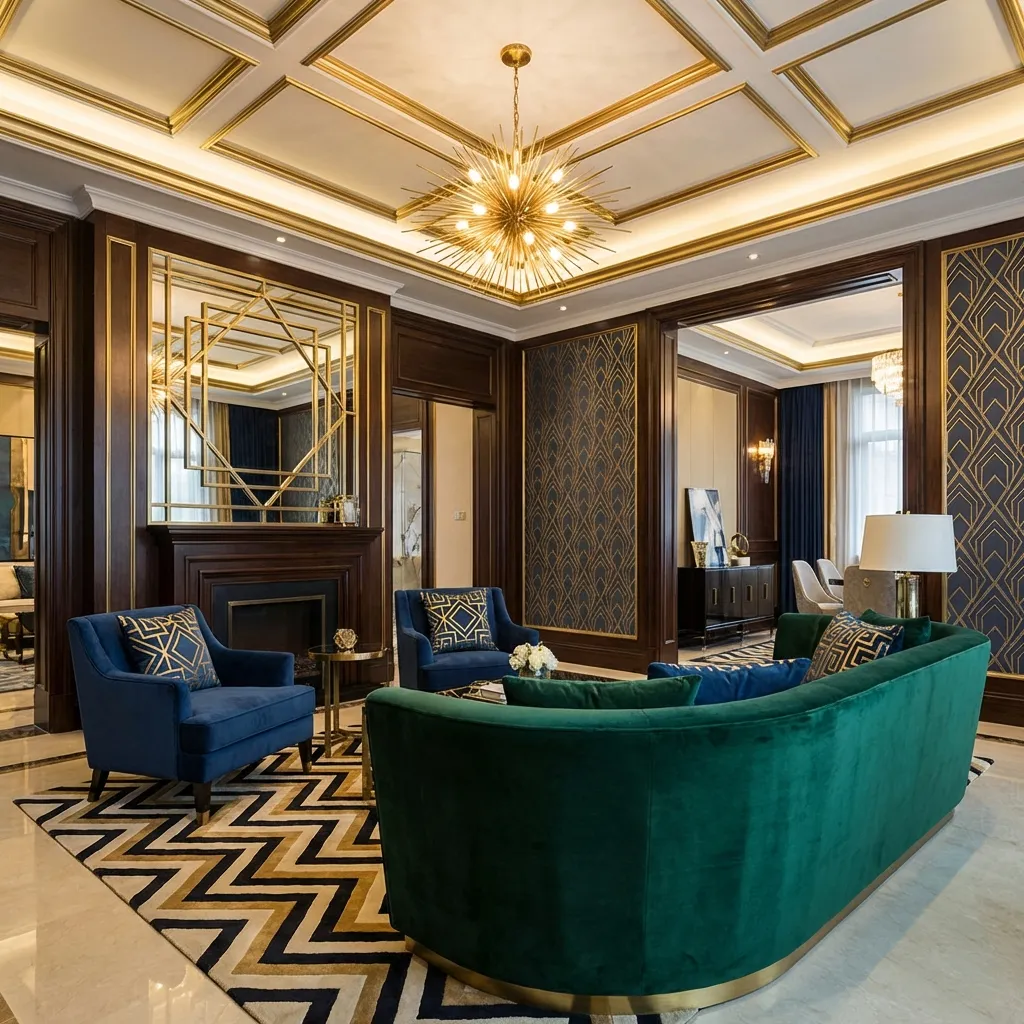 Art Deco interior design style