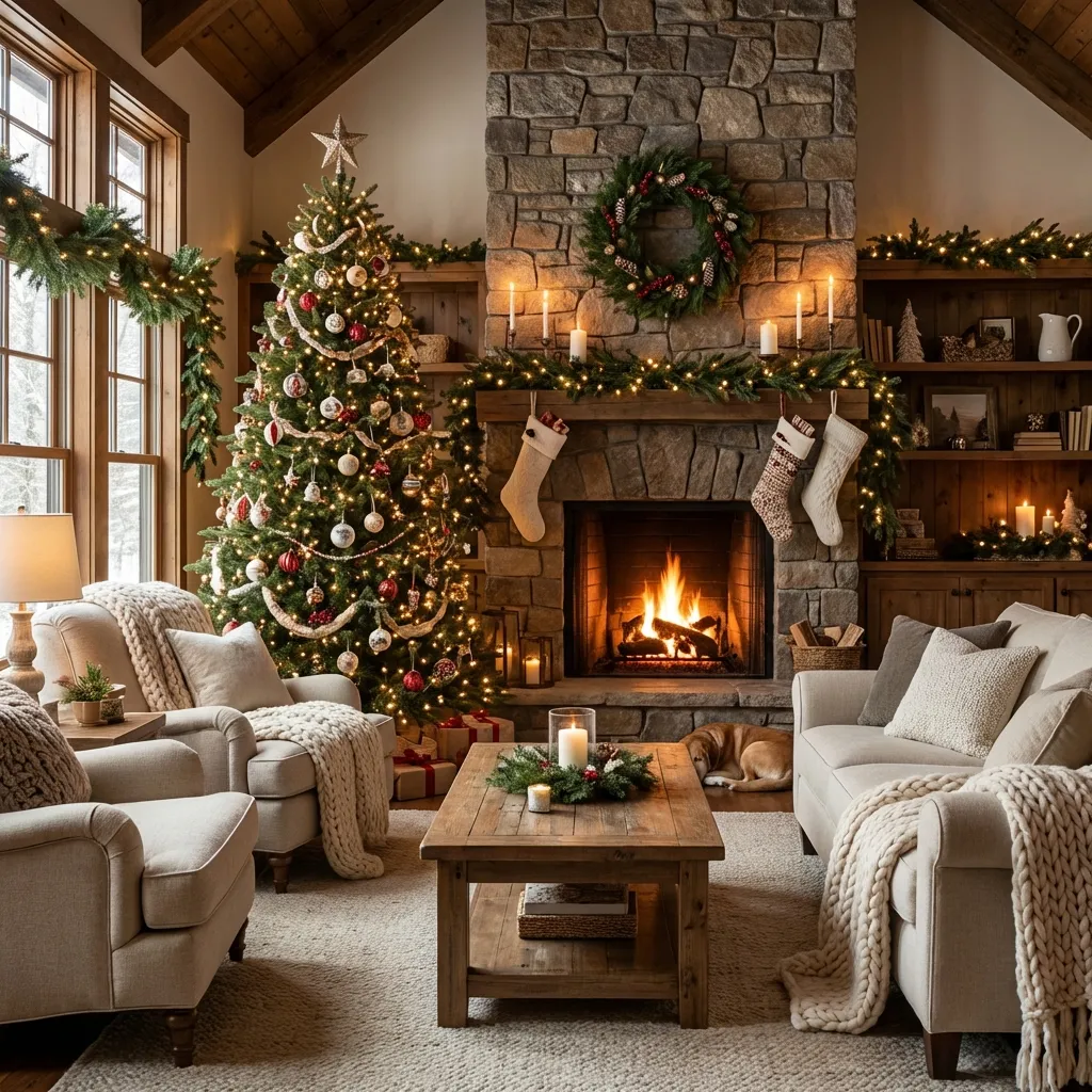 Festive interior design style
