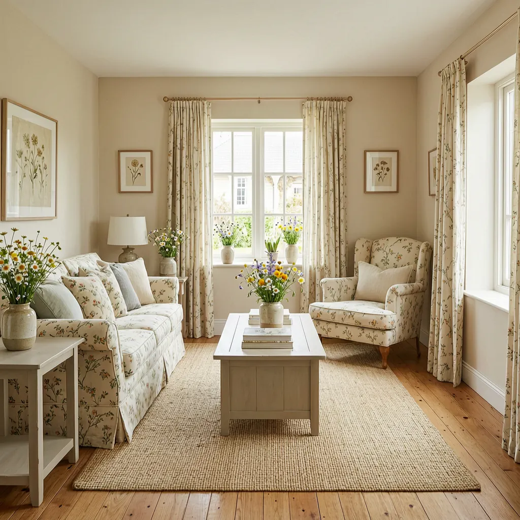 Cottagecore interior design style