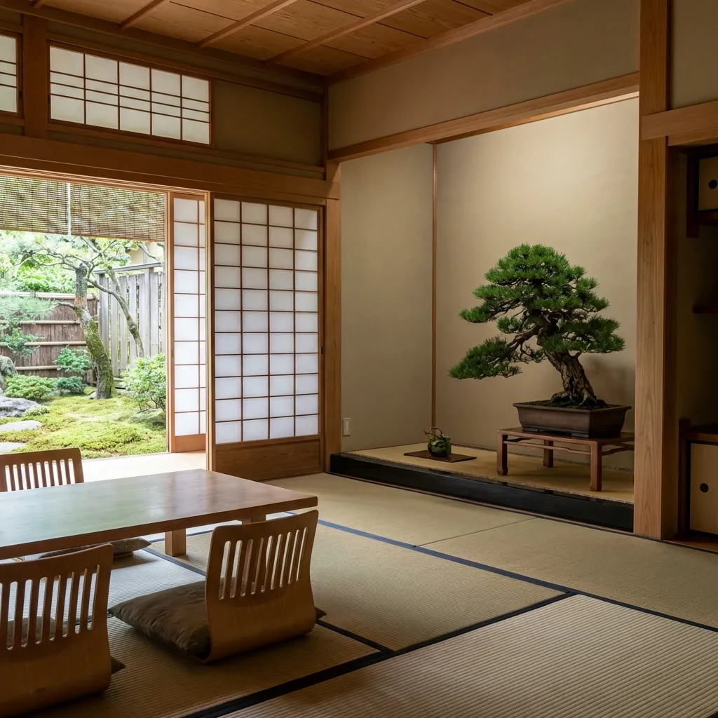 Japandi interior design style