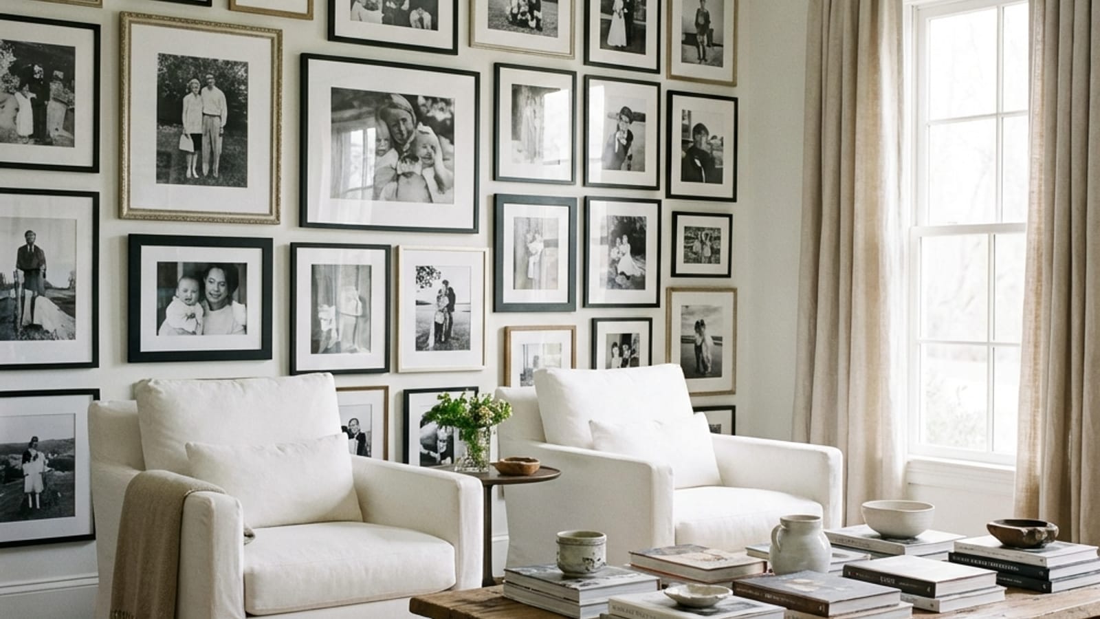 A minimalist room redesigned with AI in Archify